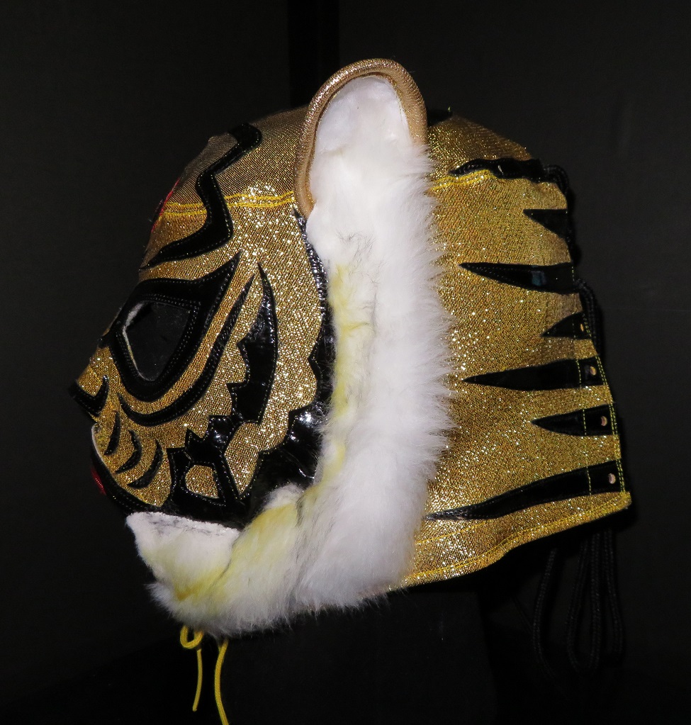 初代 二冠伝説個体再現 ver.5 タイガー 試合用マスク 初代タイガーマスク 二冠伝説 試合用マスク